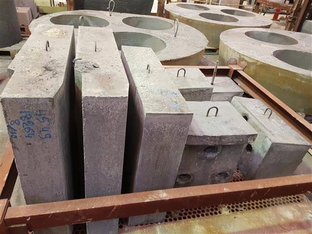 PCPF pre-cast pre-fired refractory shapes